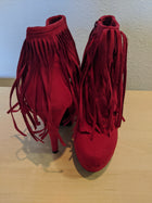 Shoe Dazzle - Size 7.5 - Red
